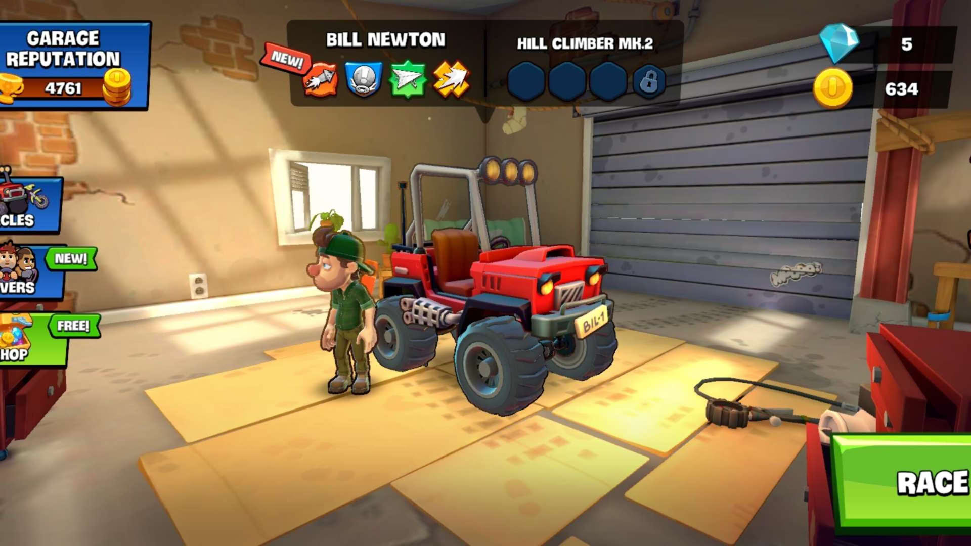 Screenshot for Hill Climb Racing 3