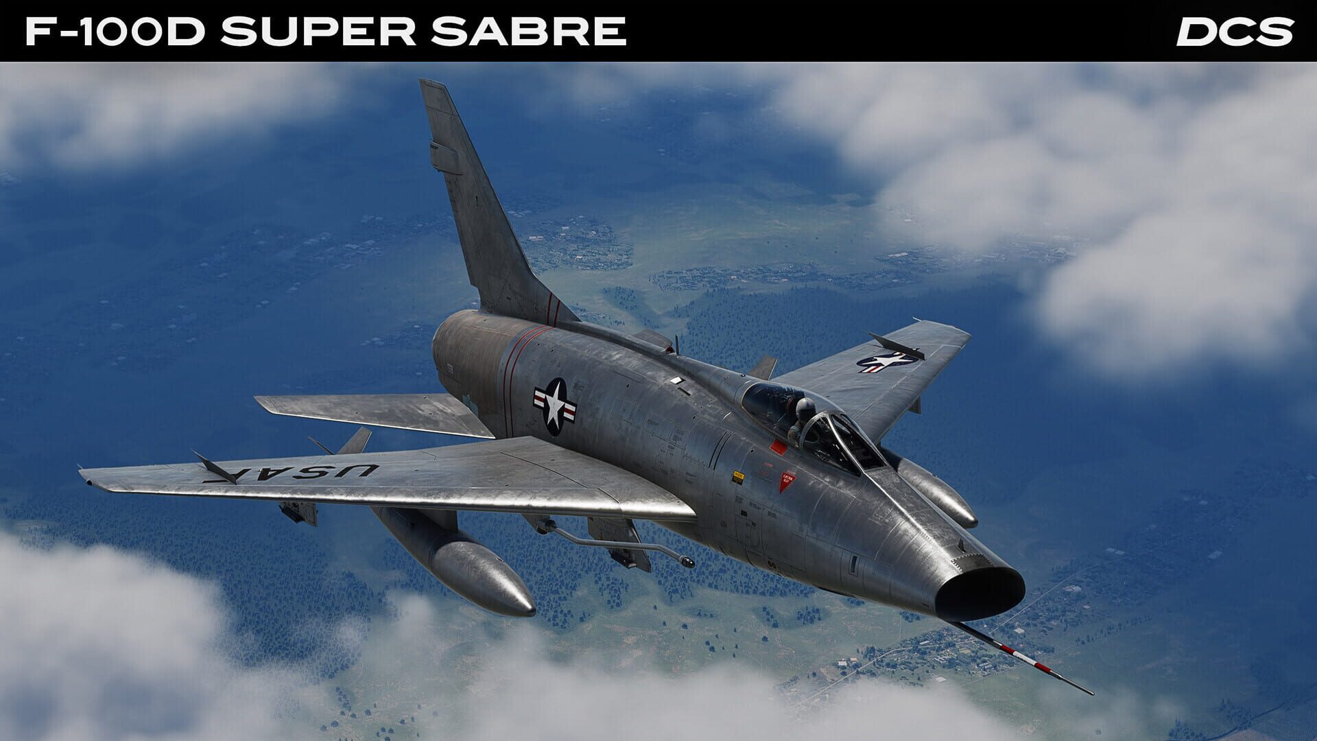 Screenshot for DCS World: F-100D Super Sabre by Grinnelli Designs