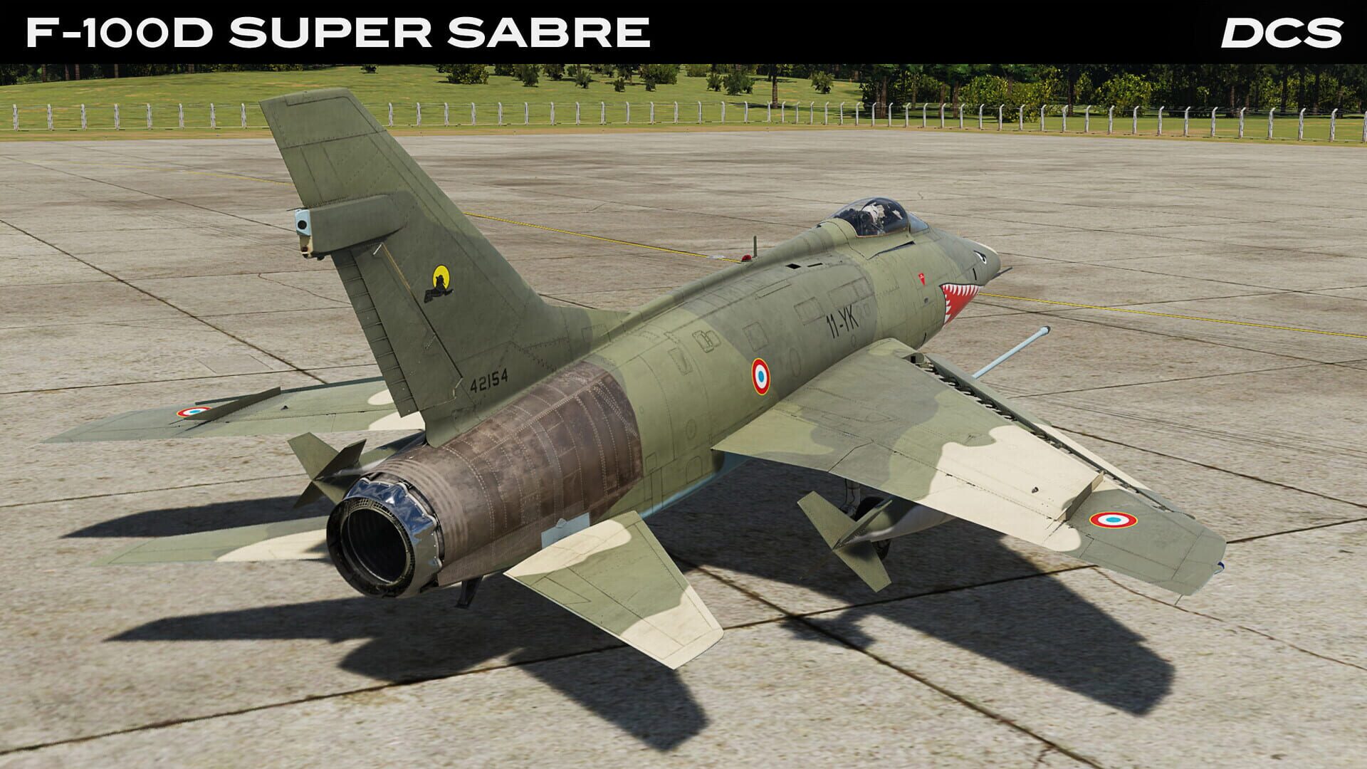 Screenshot for DCS World: F-100D Super Sabre by Grinnelli Designs