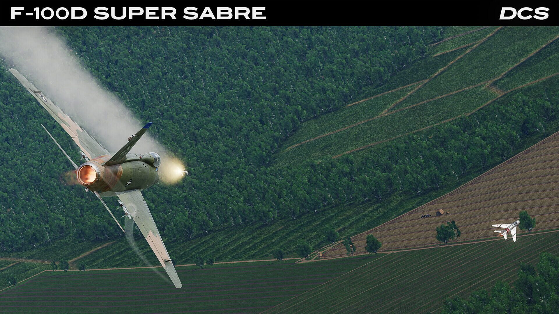 Screenshot for DCS World: F-100D Super Sabre by Grinnelli Designs