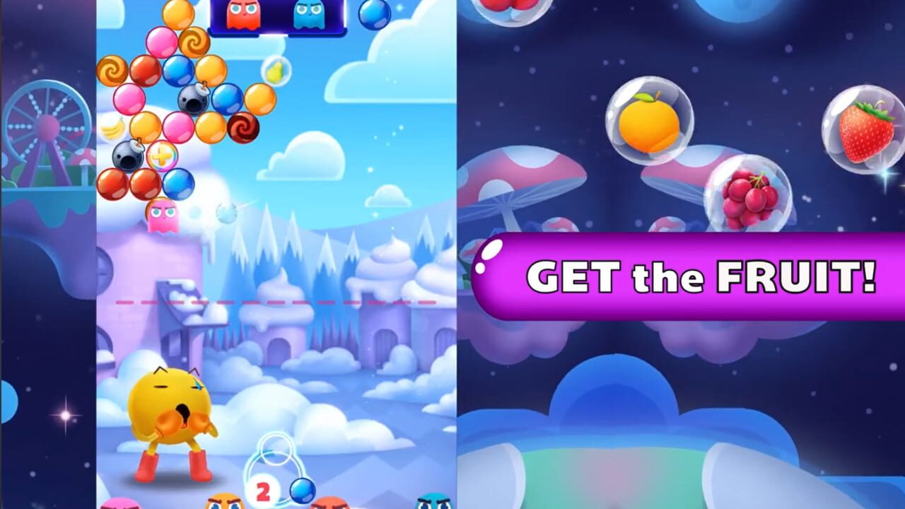 Screenshot for Pac-Man Pop!