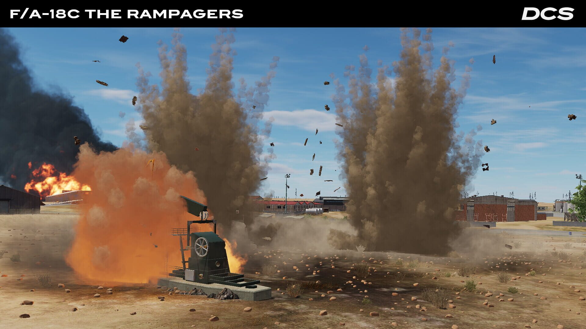 Screenshot for DCS World: F/A-18C: The Rampagers Campaign by Baltic Dragon
