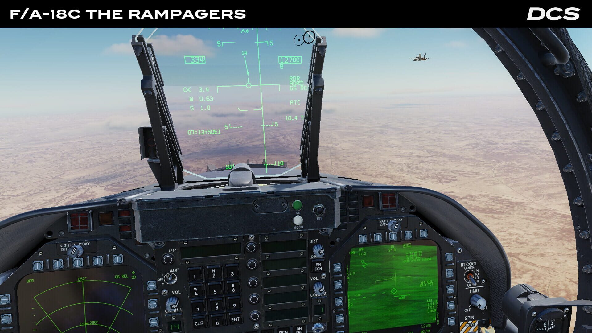 Screenshot for DCS World: F/A-18C: The Rampagers Campaign by Baltic Dragon