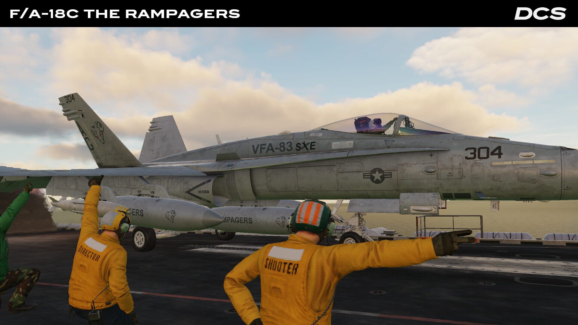 Screenshot for DCS World: F/A-18C: The Rampagers Campaign by Baltic Dragon