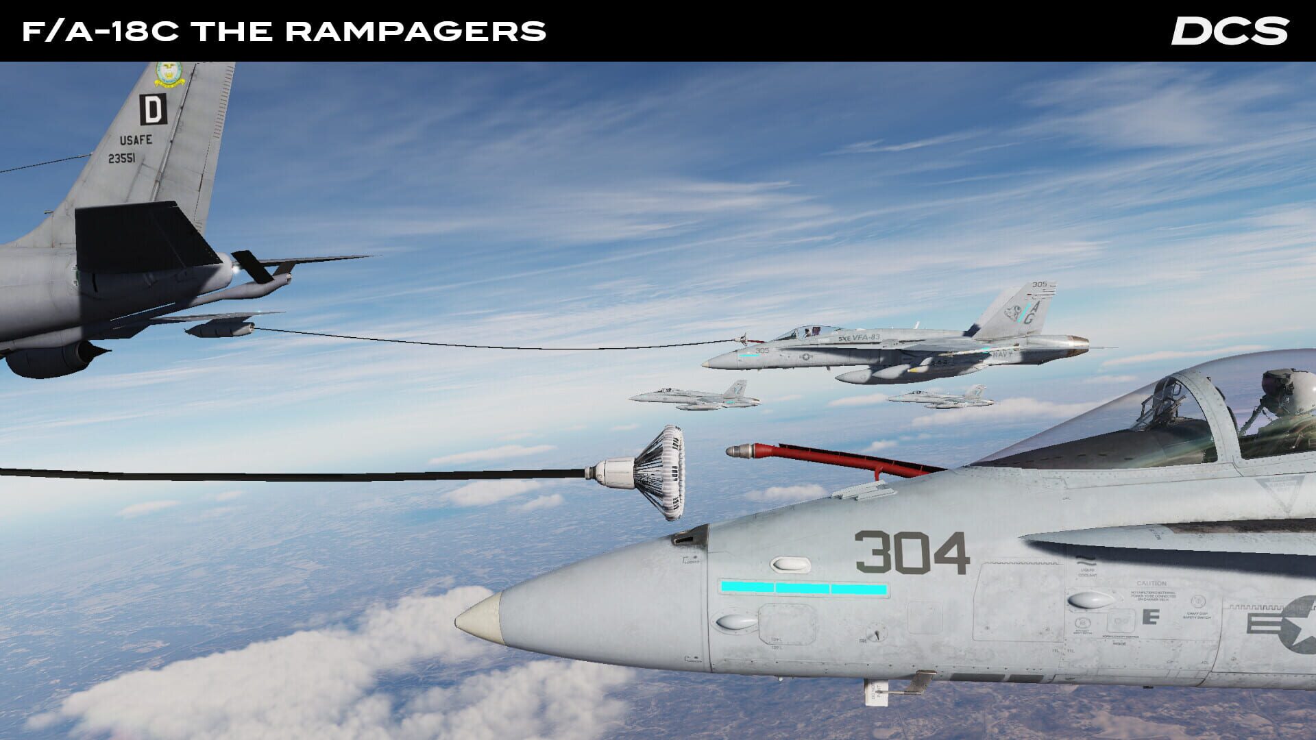 Screenshot for DCS World: F/A-18C: The Rampagers Campaign by Baltic Dragon