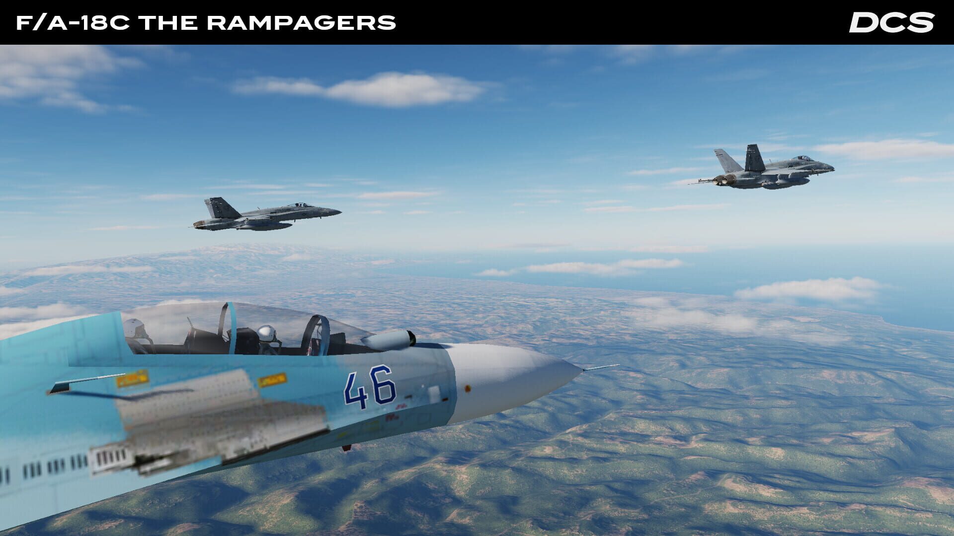 Screenshot for DCS World: F/A-18C: The Rampagers Campaign by Baltic Dragon
