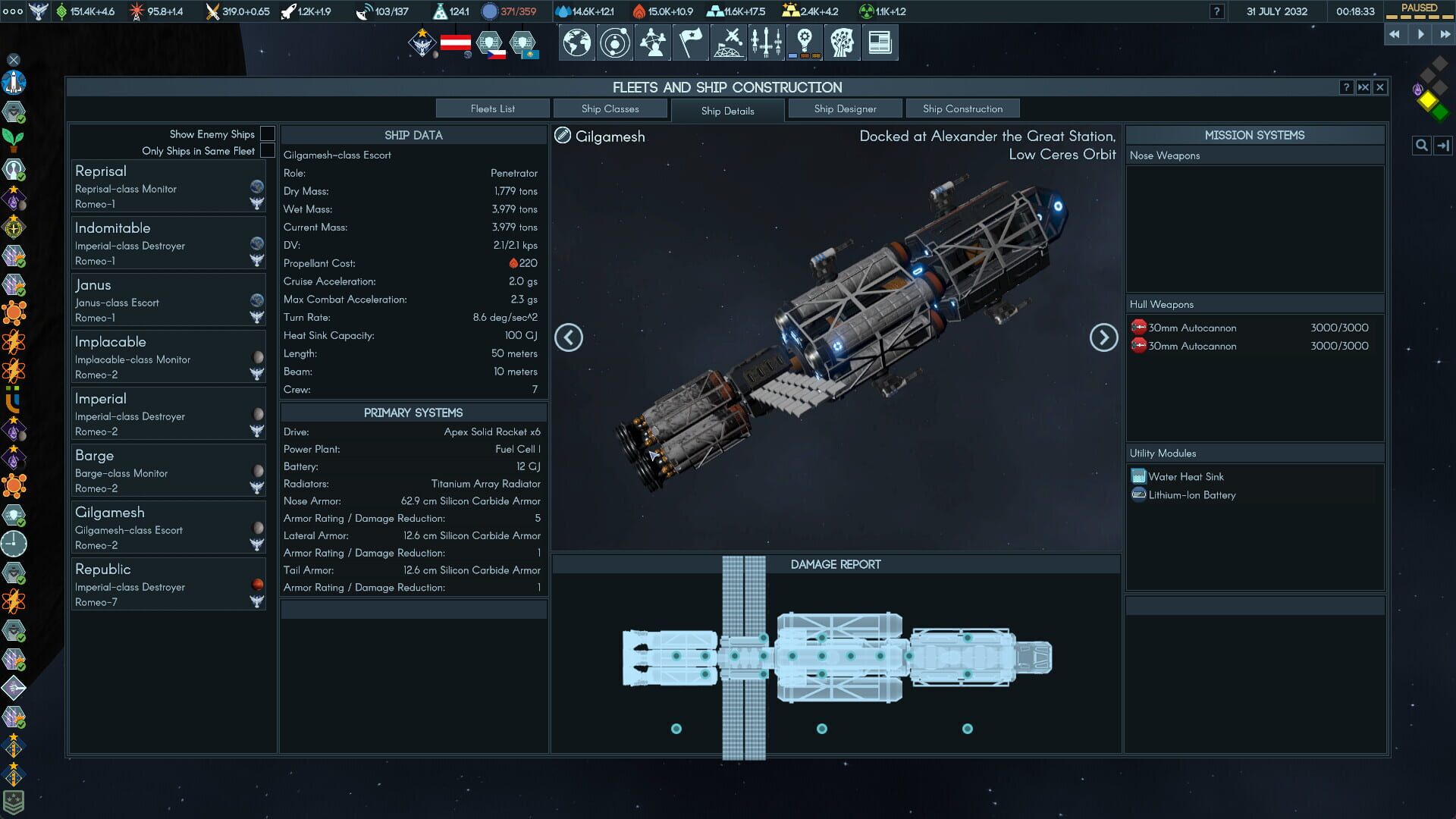 Screenshot for Terra Invicta: Dark Skies