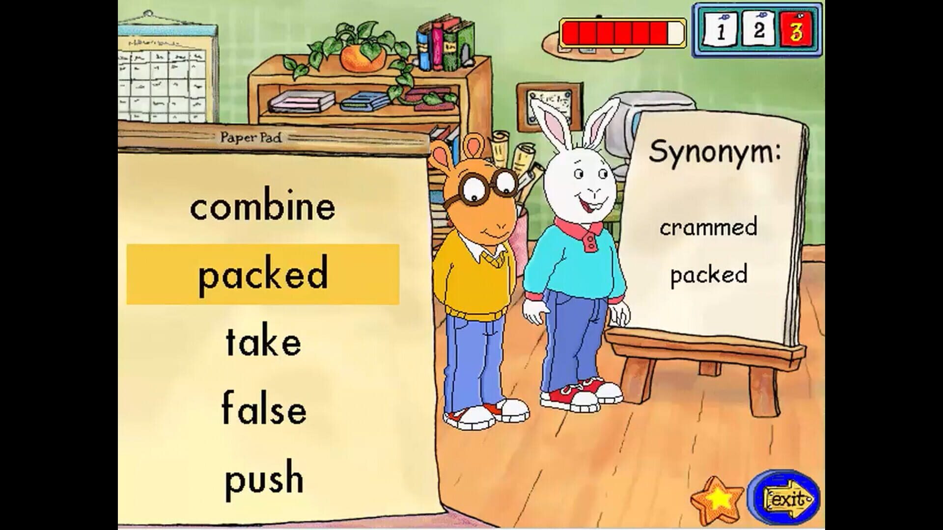 Screenshot for Arthur's 2nd Grade
