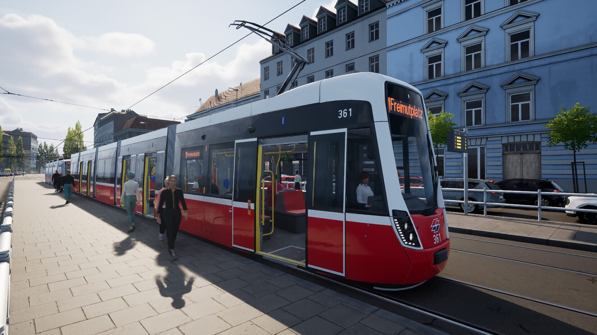 Screenshot for City Transport Simulator 2026: Tram DLC - Flexity Vienna