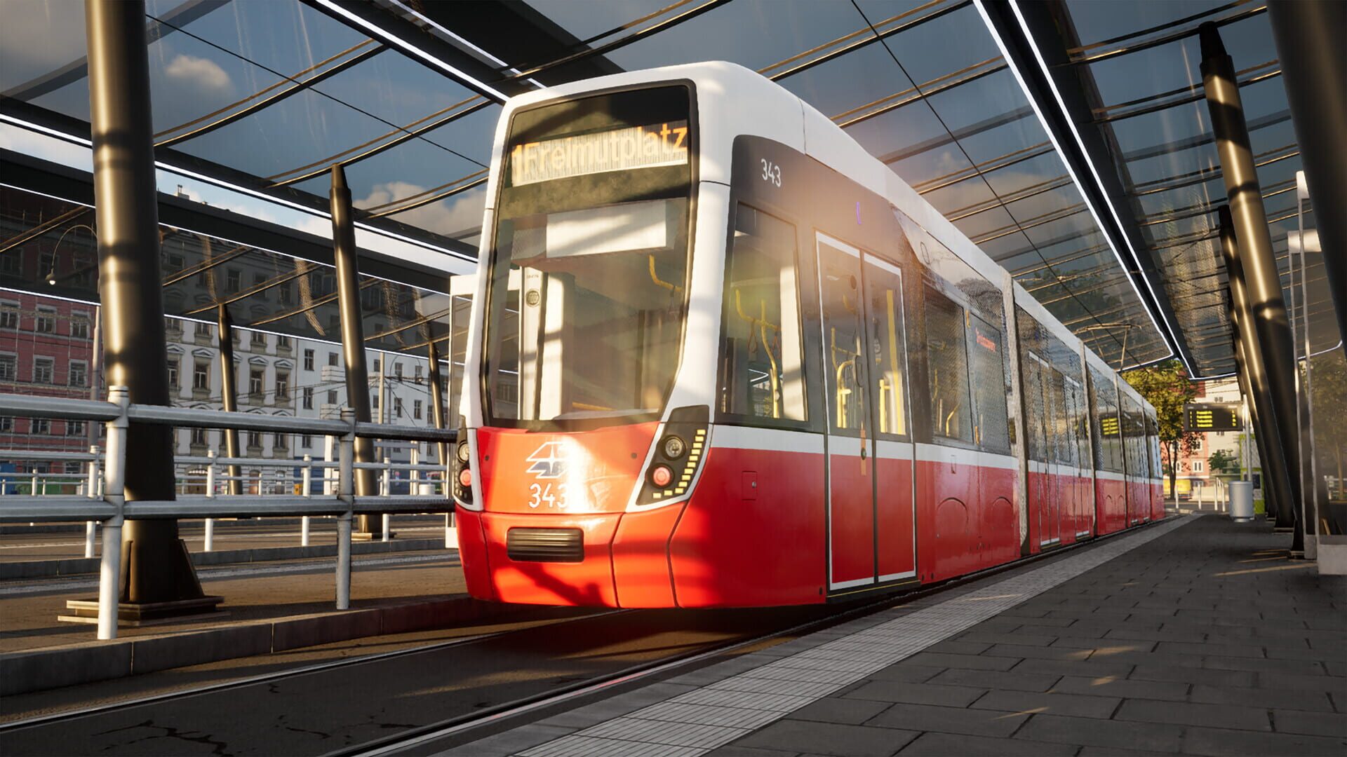 Screenshot for City Transport Simulator 2026: Tram DLC - Flexity Vienna