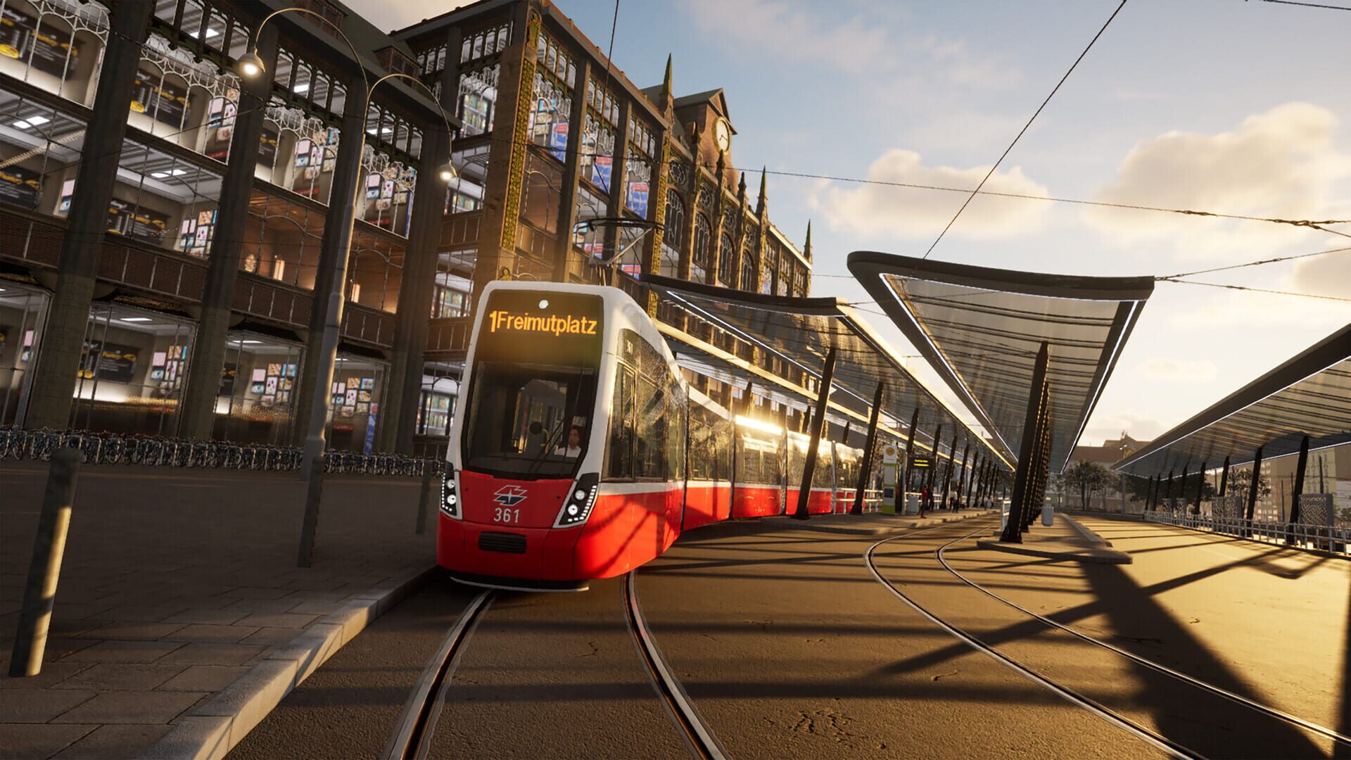 Screenshot for City Transport Simulator 2026: Tram DLC - Flexity Vienna