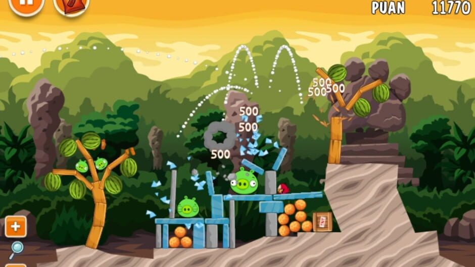Screenshot for Angry Birds Cheetos