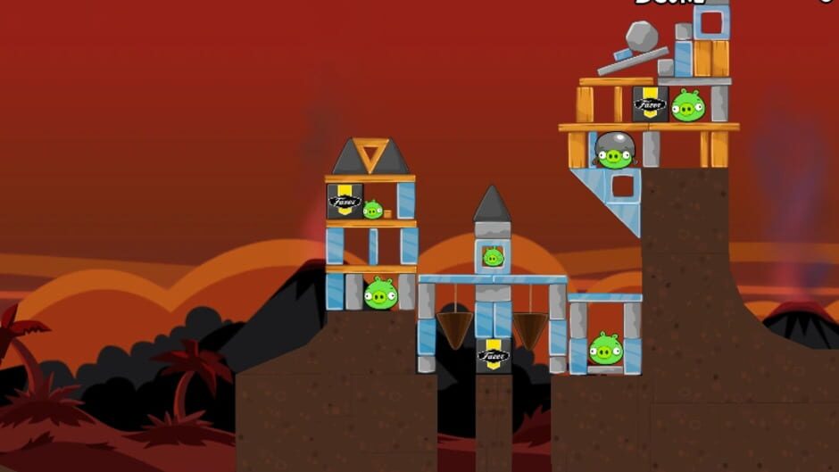 Screenshot for Angry Birds Volcano