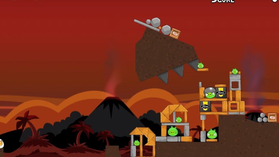 Screenshot for Angry Birds Volcano