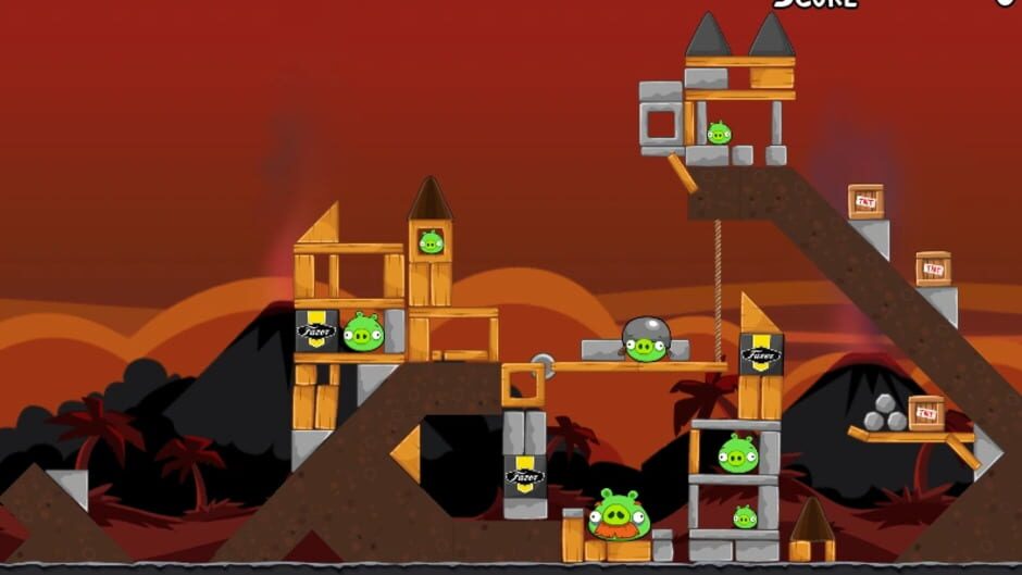 Screenshot for Angry Birds Volcano