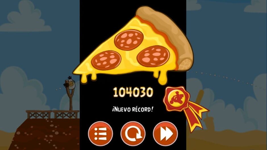 Screenshot for Angry Birds Telepizza