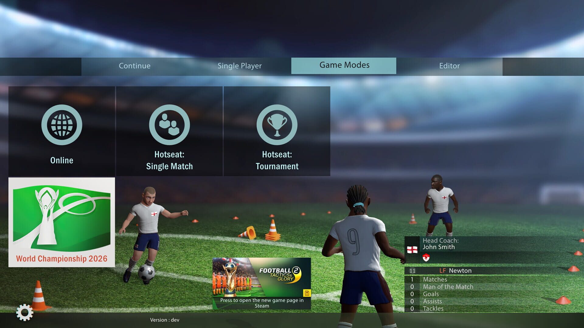 Screenshot for Football, Tactics & Glory: World Championship