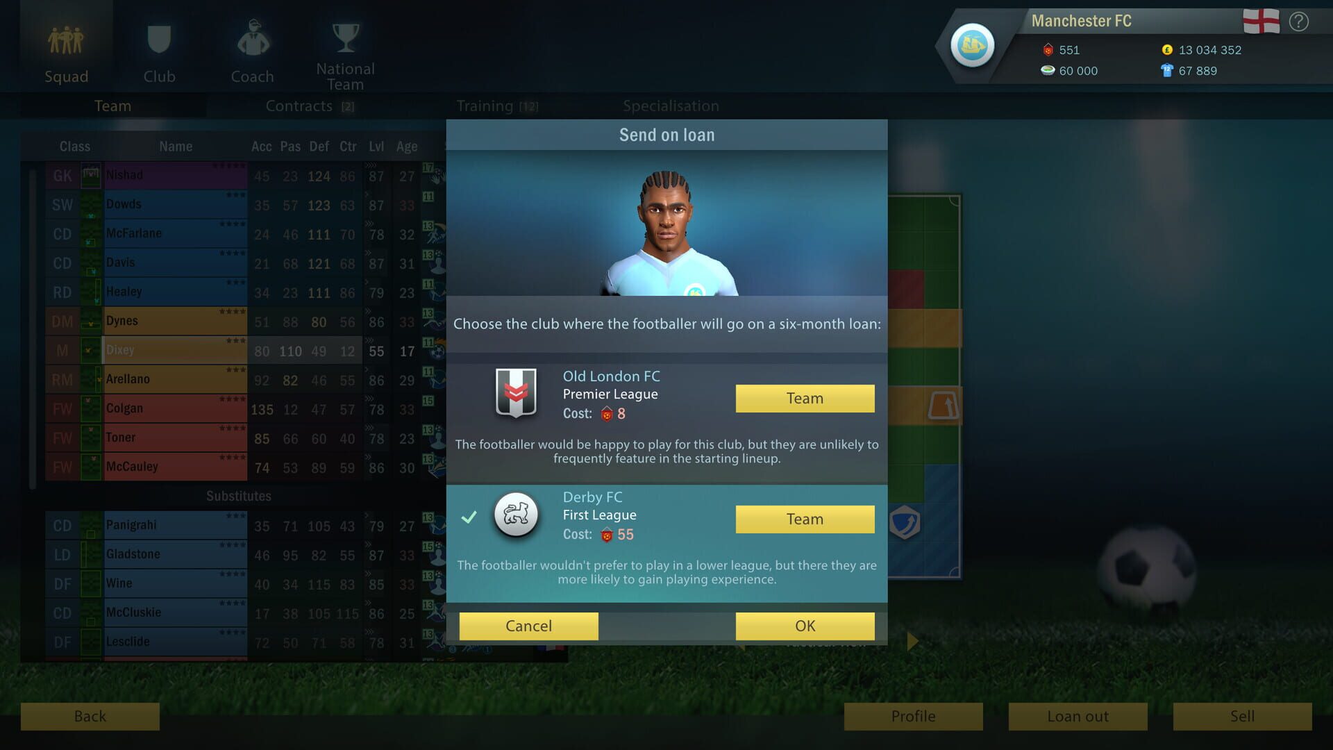 Screenshot for Football, Tactics & Glory: World Championship