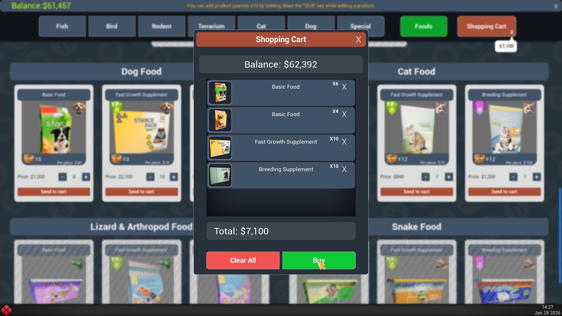 Screenshot for Exotica 2: Pet Shop Simulator