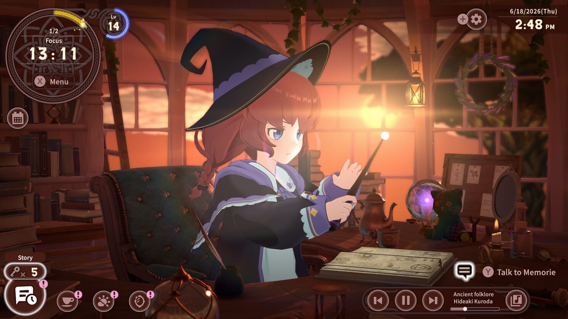 Screenshot for Memory of Memorie: A Chill Story
