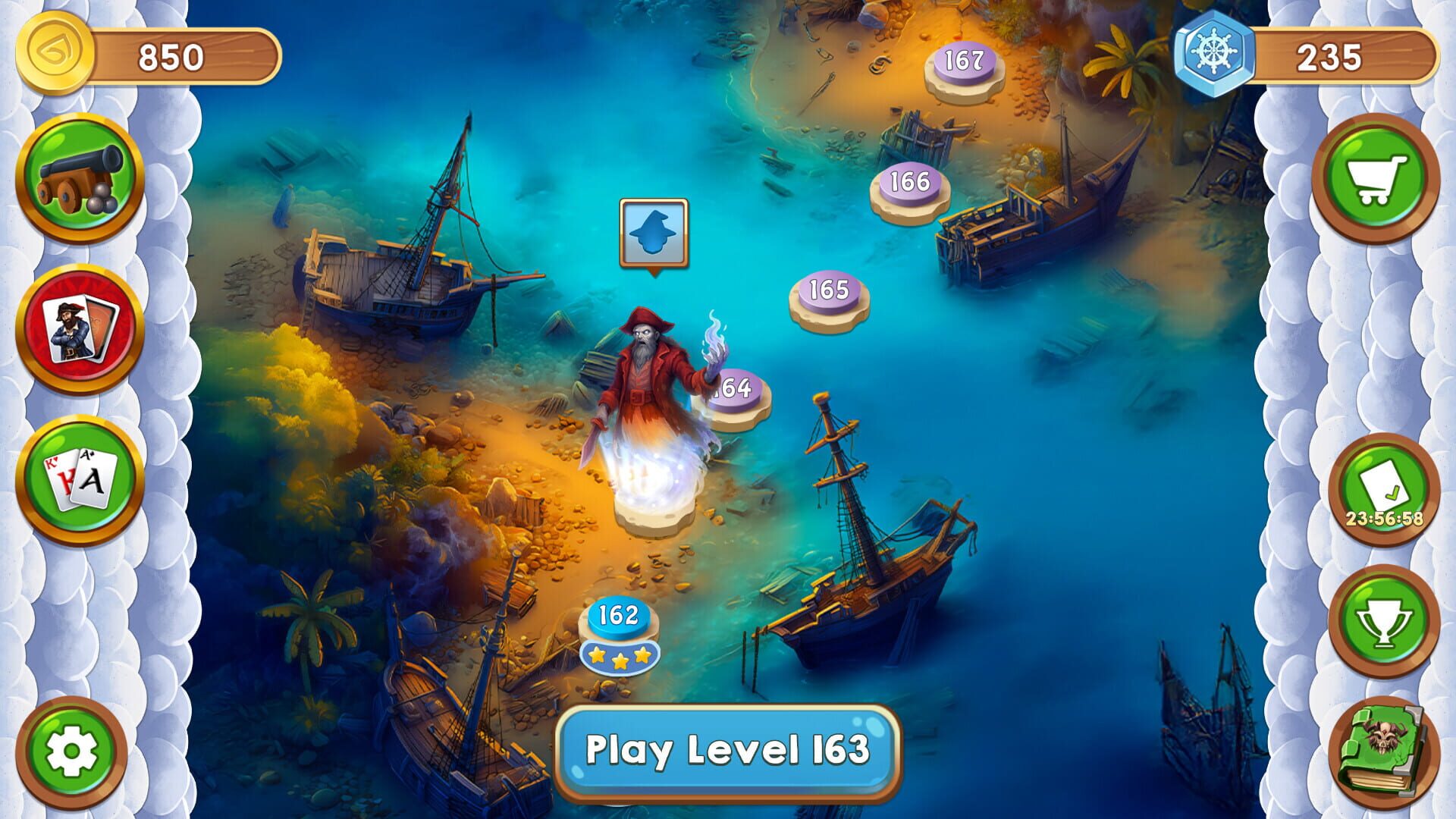 Screenshot for Seven Seas Jewels 2: Collector's Edition