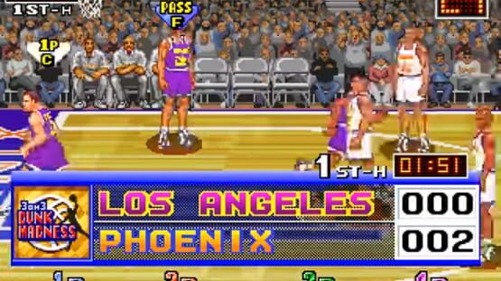 Screenshot for 3 on 3 Dunk Madness