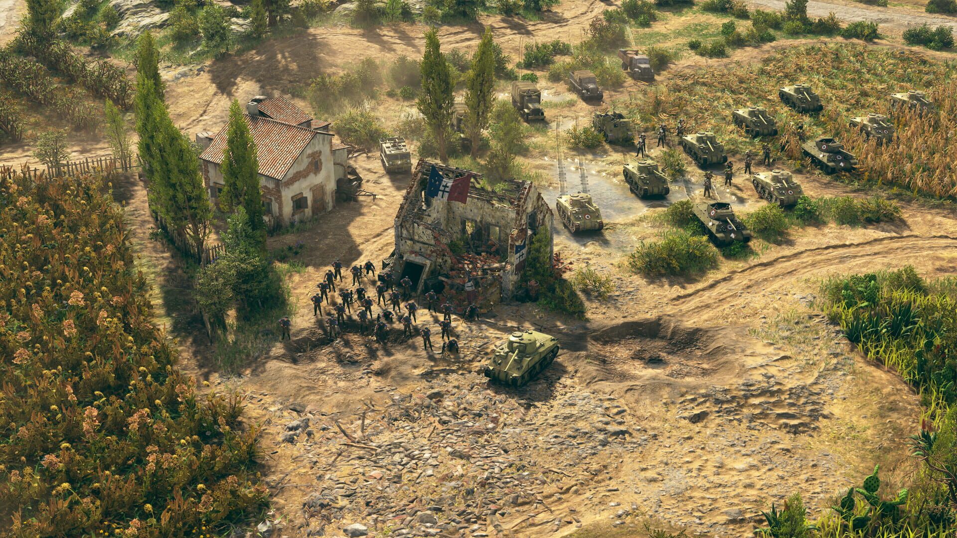 Screenshot for Sudden Strike 5: France - Road to Liberation