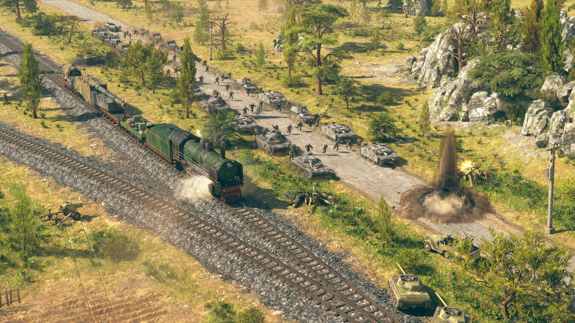 Screenshot for Sudden Strike 5: France - Road to Liberation
