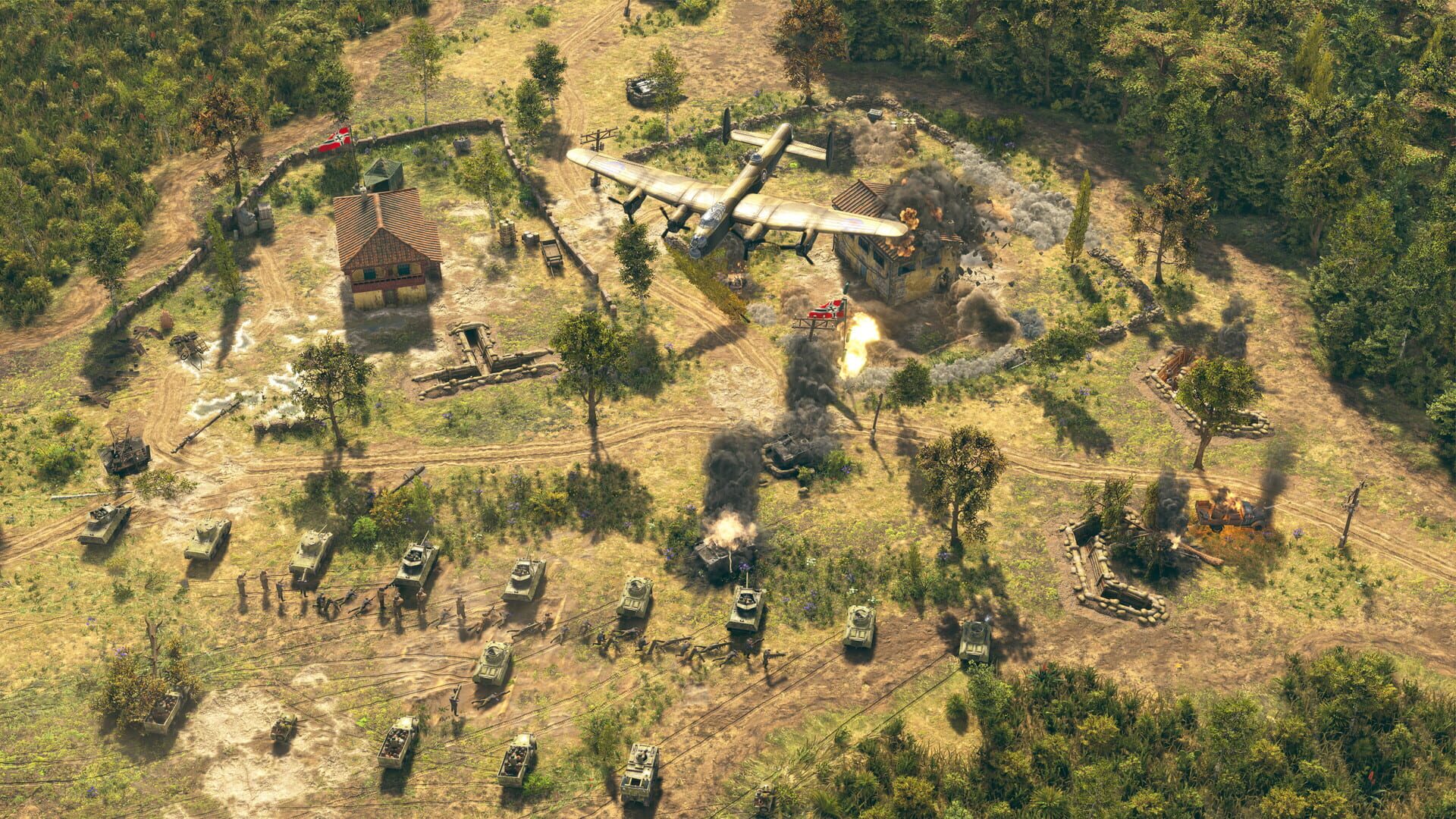 Screenshot for Sudden Strike 5: France - Road to Liberation