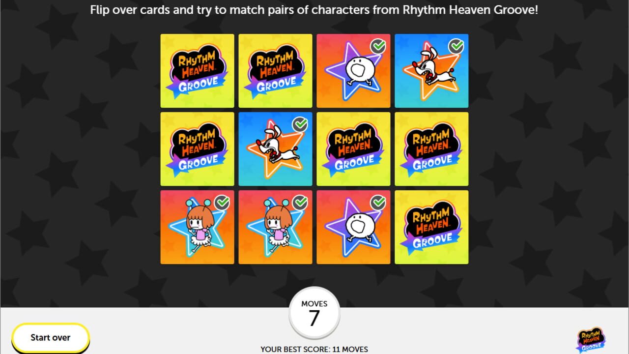 Screenshot for Rhythm Heaven Groove: Memory Match-Up