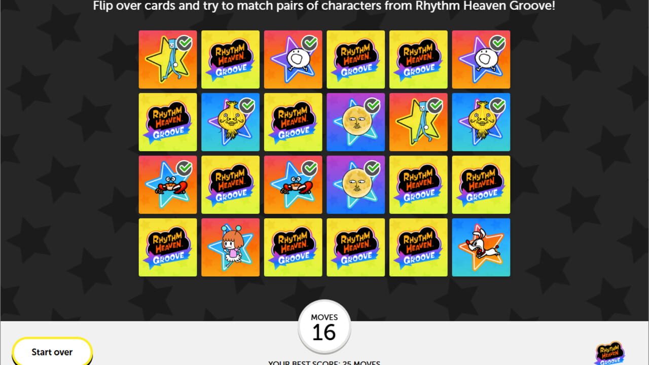 Screenshot for Rhythm Heaven Groove: Memory Match-Up