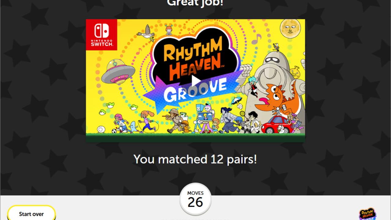 Screenshot for Rhythm Heaven Groove: Memory Match-Up