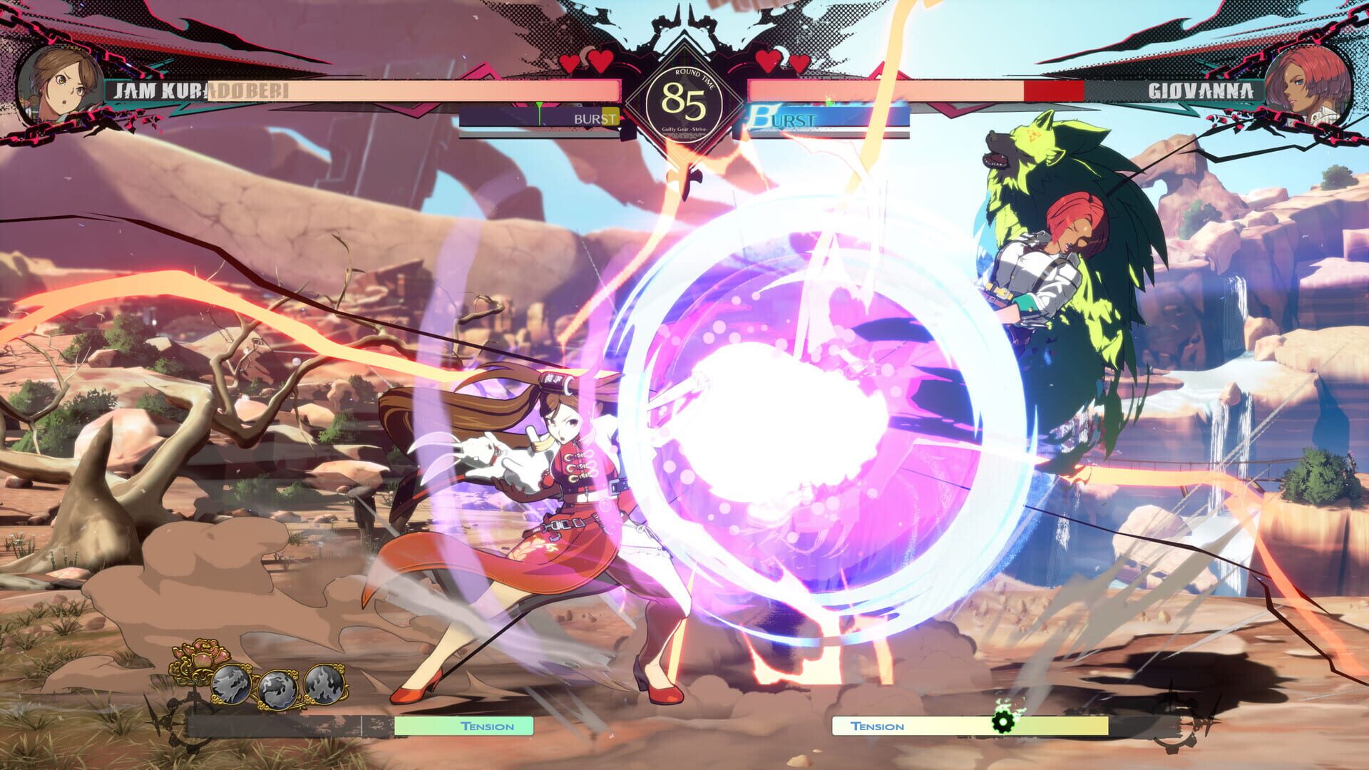 Screenshot for Guilty Gear: Strive - Additional Character 18 - Jam Kuradoberi