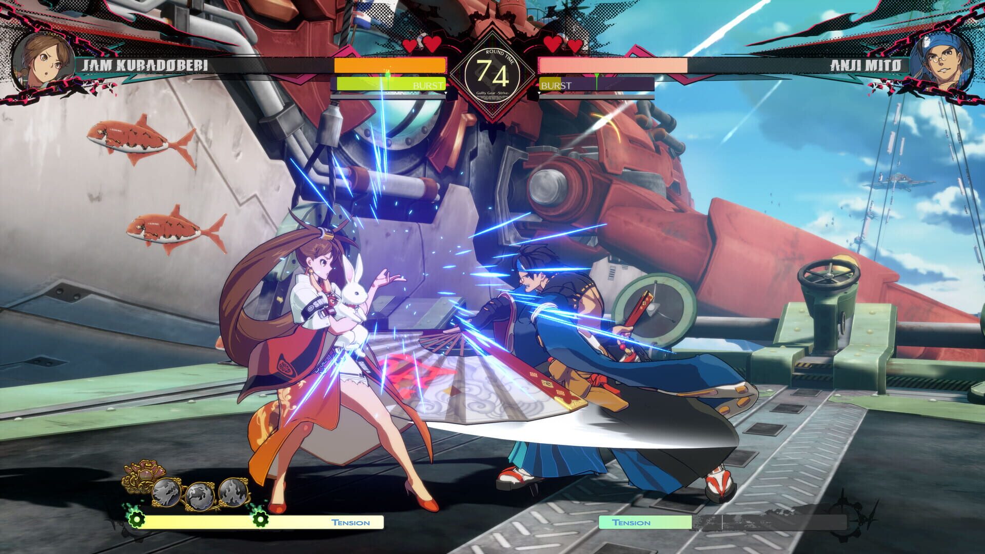 Screenshot for Guilty Gear: Strive - Additional Character 18 - Jam Kuradoberi