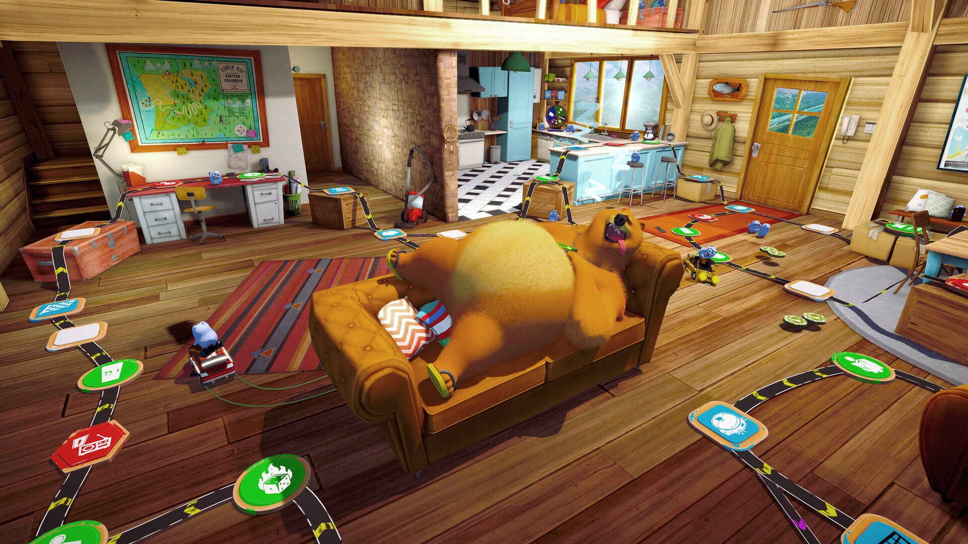 Screenshot for Grizzy & the Lemmings: Crazy Party