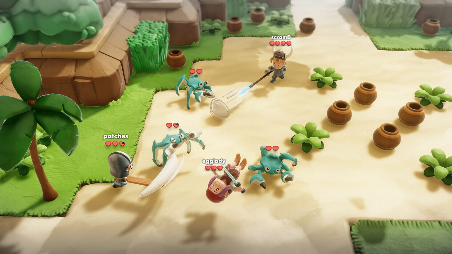 Screenshot for Scramble Knights Online