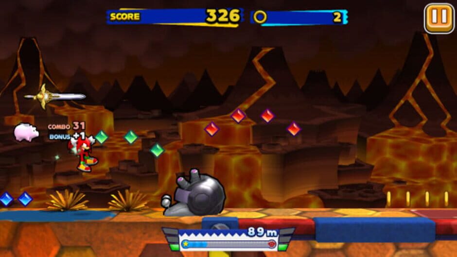 Screenshot for Sonic Runners