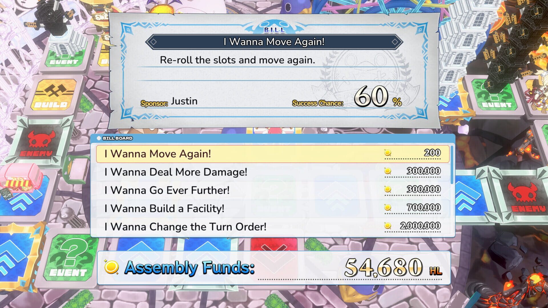 Screenshot for Prinny Party: Going Overboard!