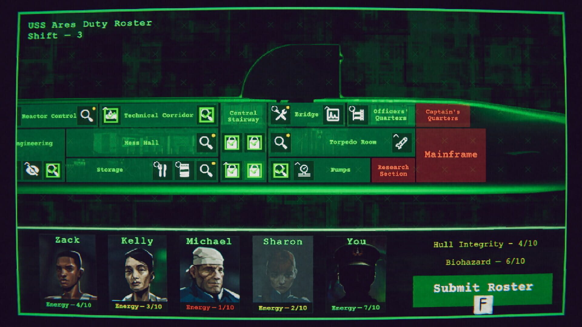 Screenshot for Static Dread: The Submarine