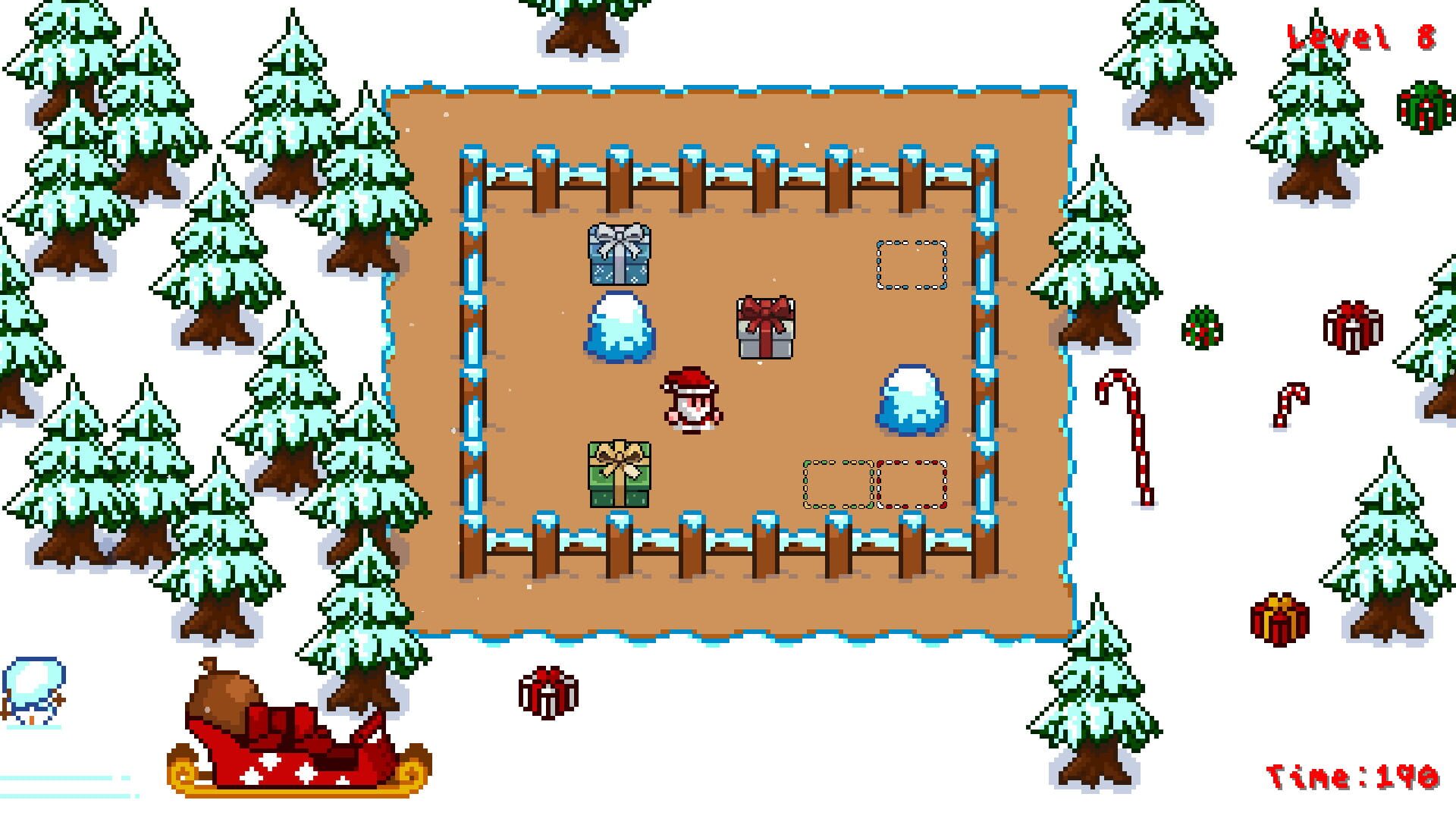 Screenshot for Ho Ho Ho Sokoban