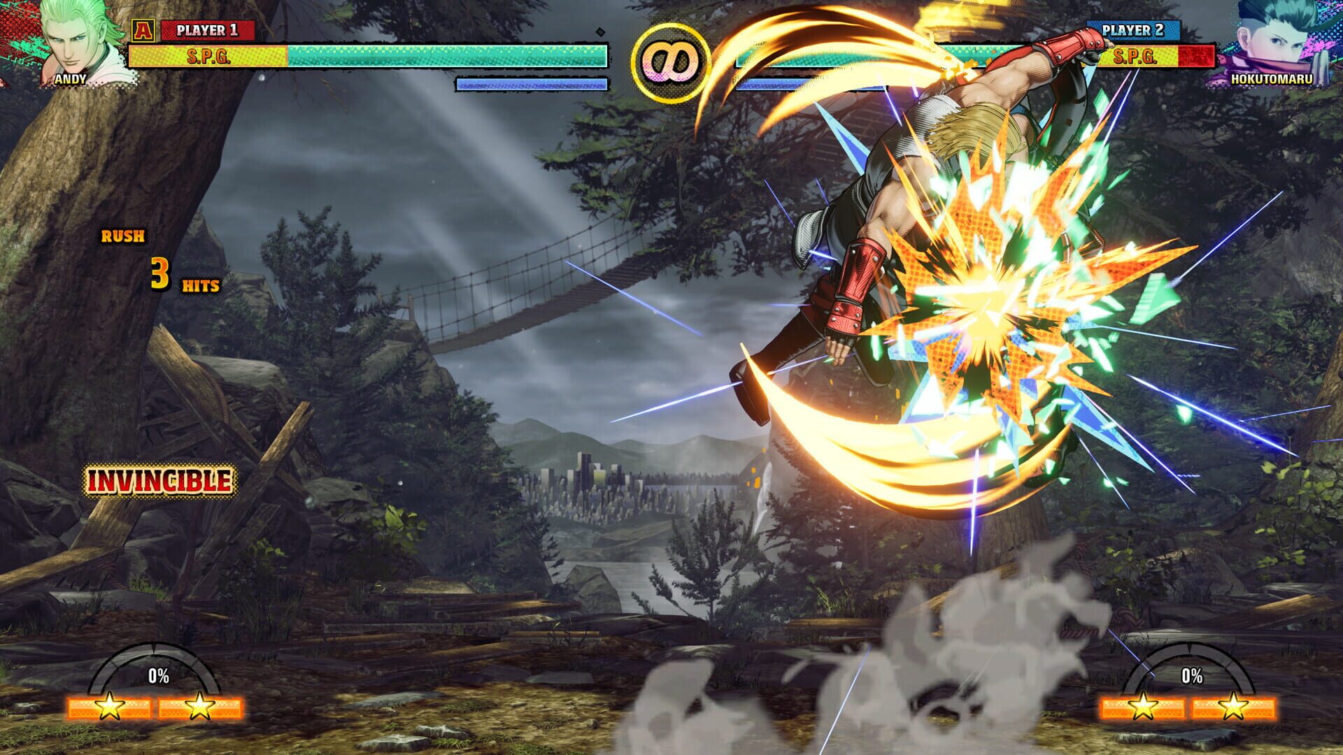 Screenshot for Fatal Fury: City of the Wolves - Andy Bogard