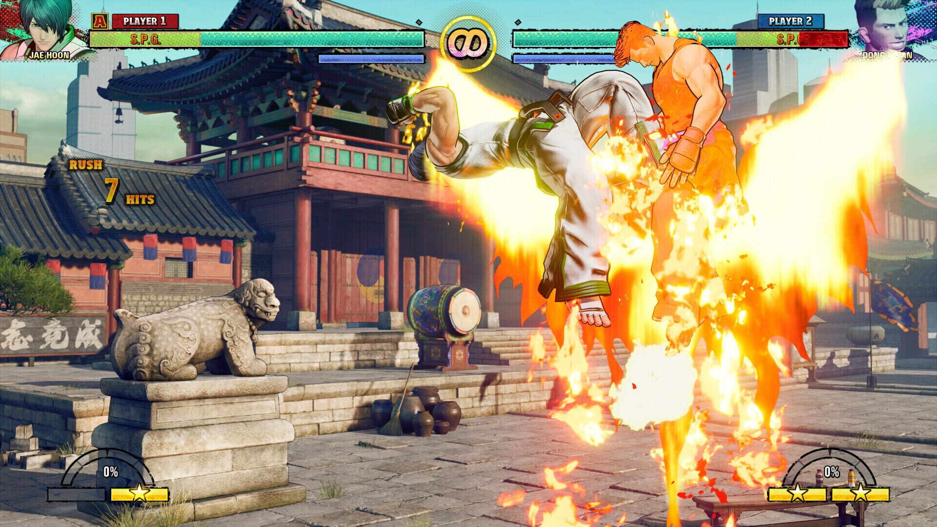 Screenshot for Fatal Fury: City of the Wolves - Kim Jae Hoon