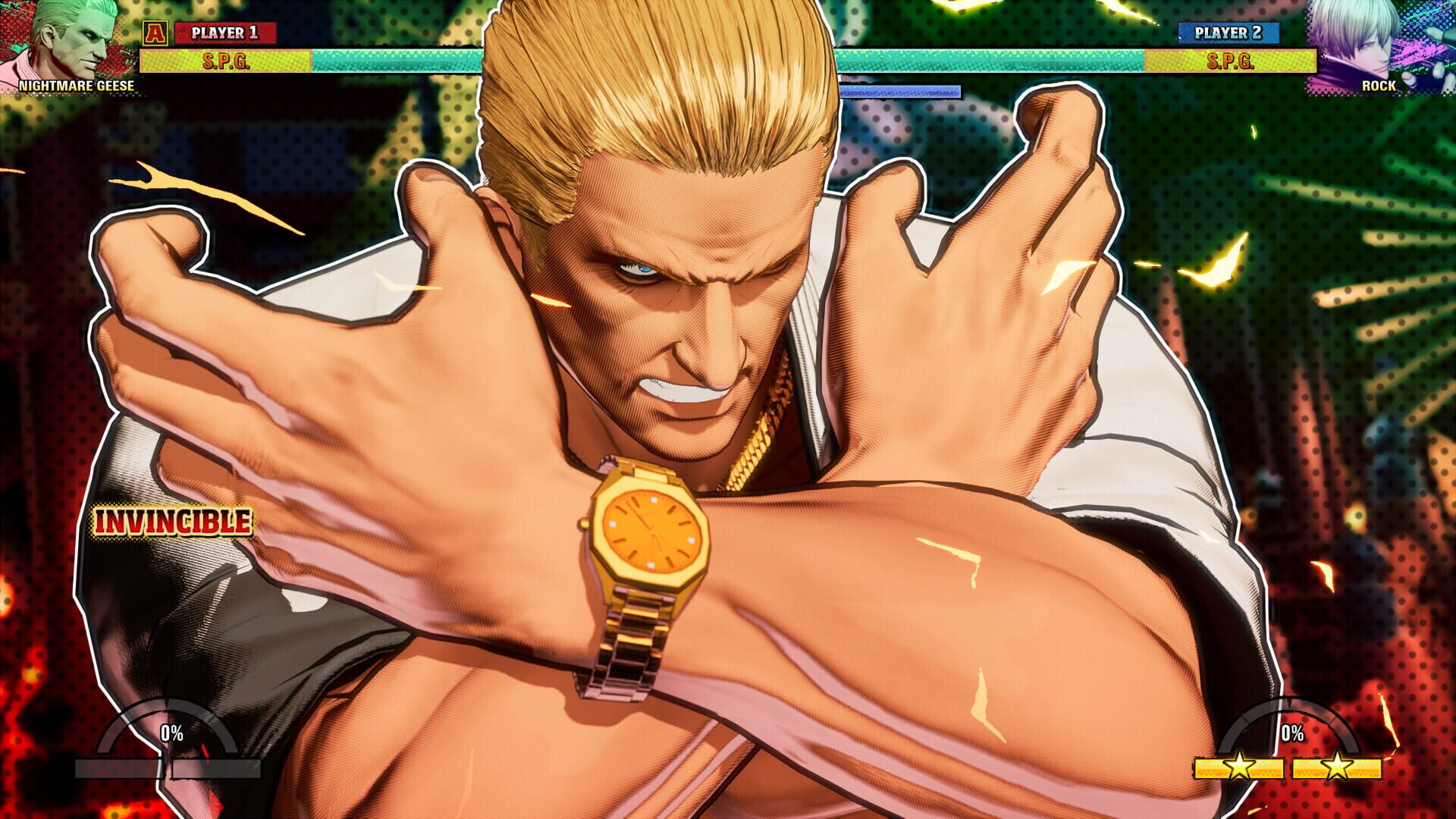 Screenshot for Fatal Fury: City of the Wolves - Nightmare Geese