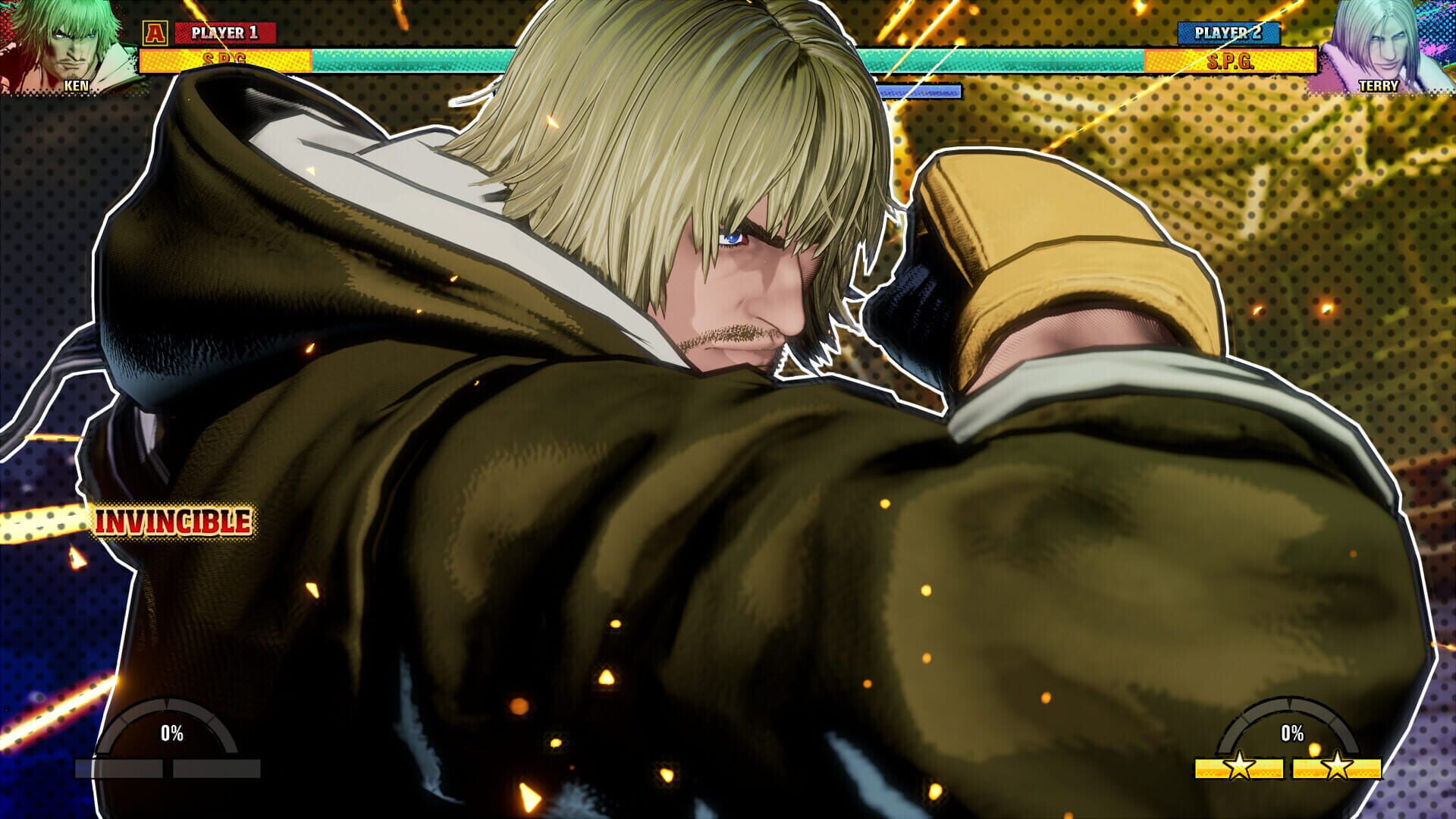 Screenshot for Fatal Fury: City of the Wolves - Ken