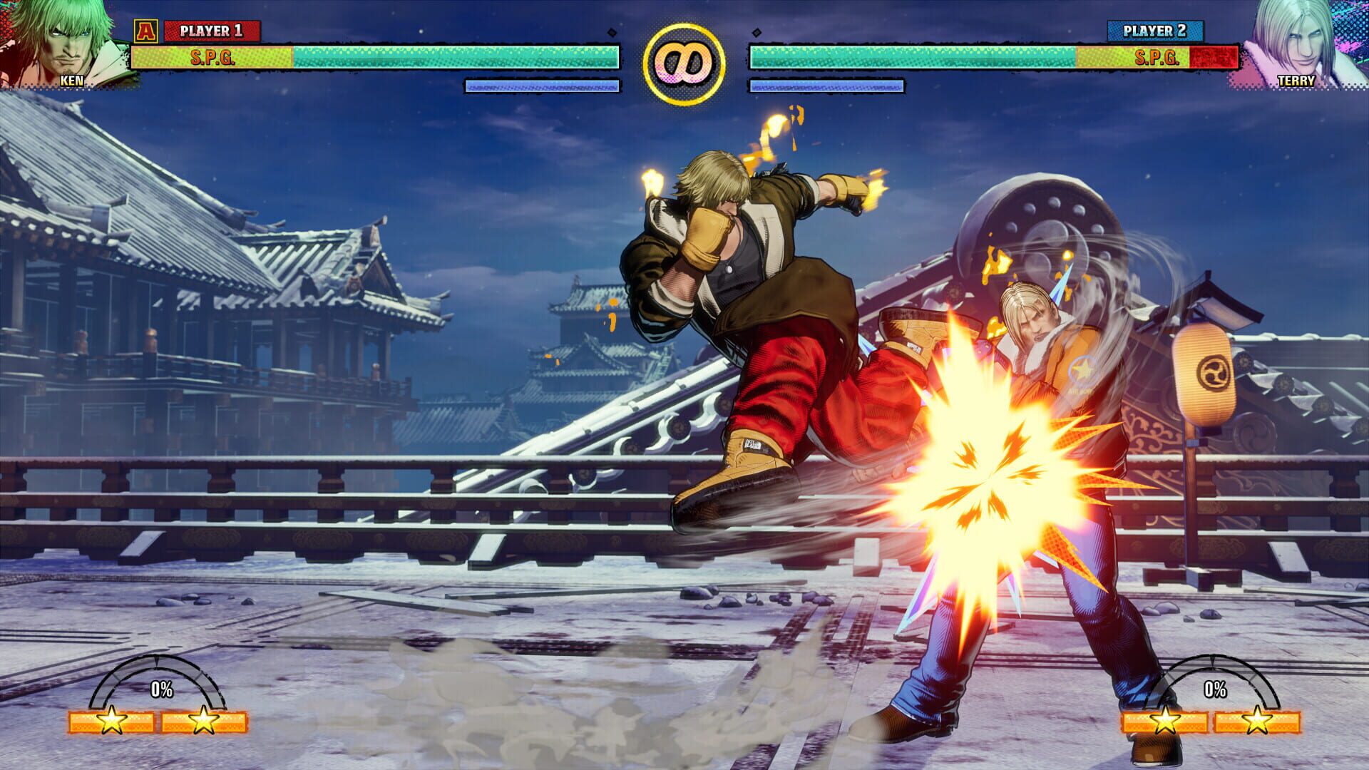Screenshot for Fatal Fury: City of the Wolves - Ken