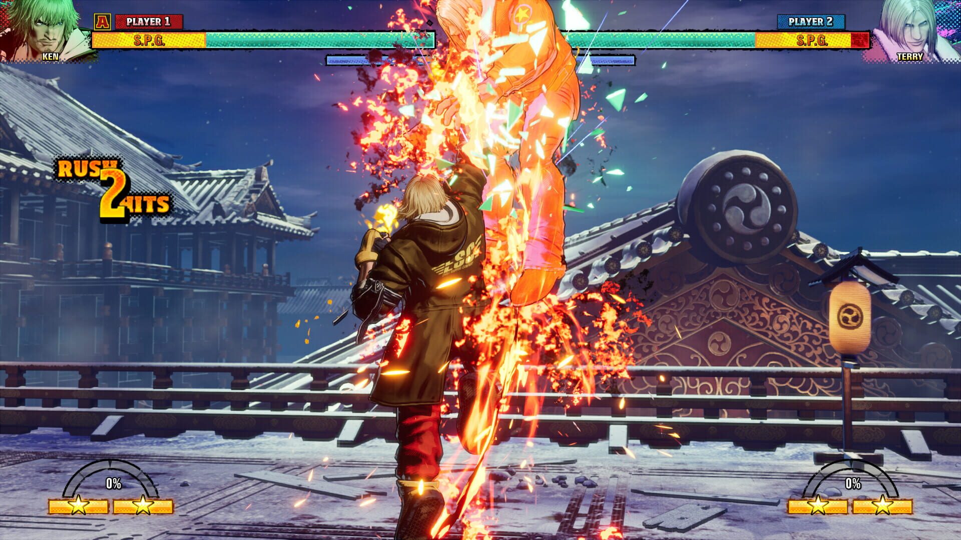 Screenshot for Fatal Fury: City of the Wolves - Ken