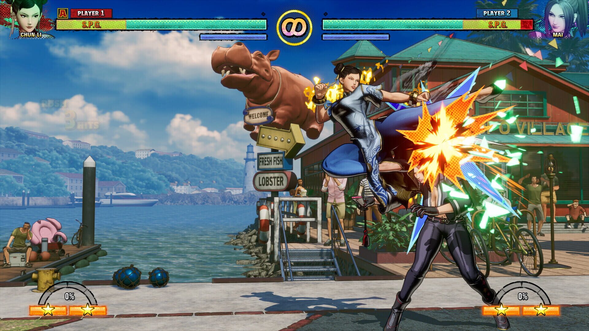 Screenshot for Fatal Fury: City of the Wolves - Chun-Li
