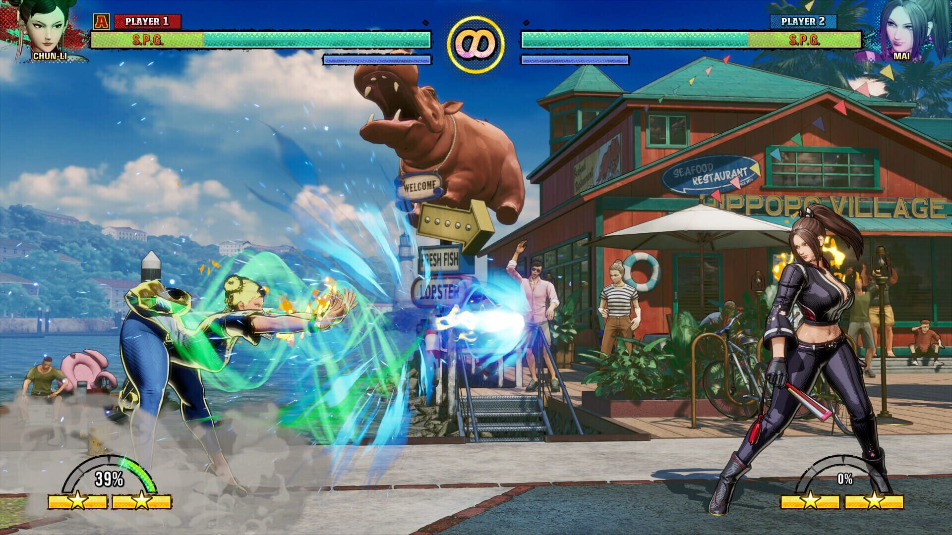 Screenshot for Fatal Fury: City of the Wolves - Chun-Li