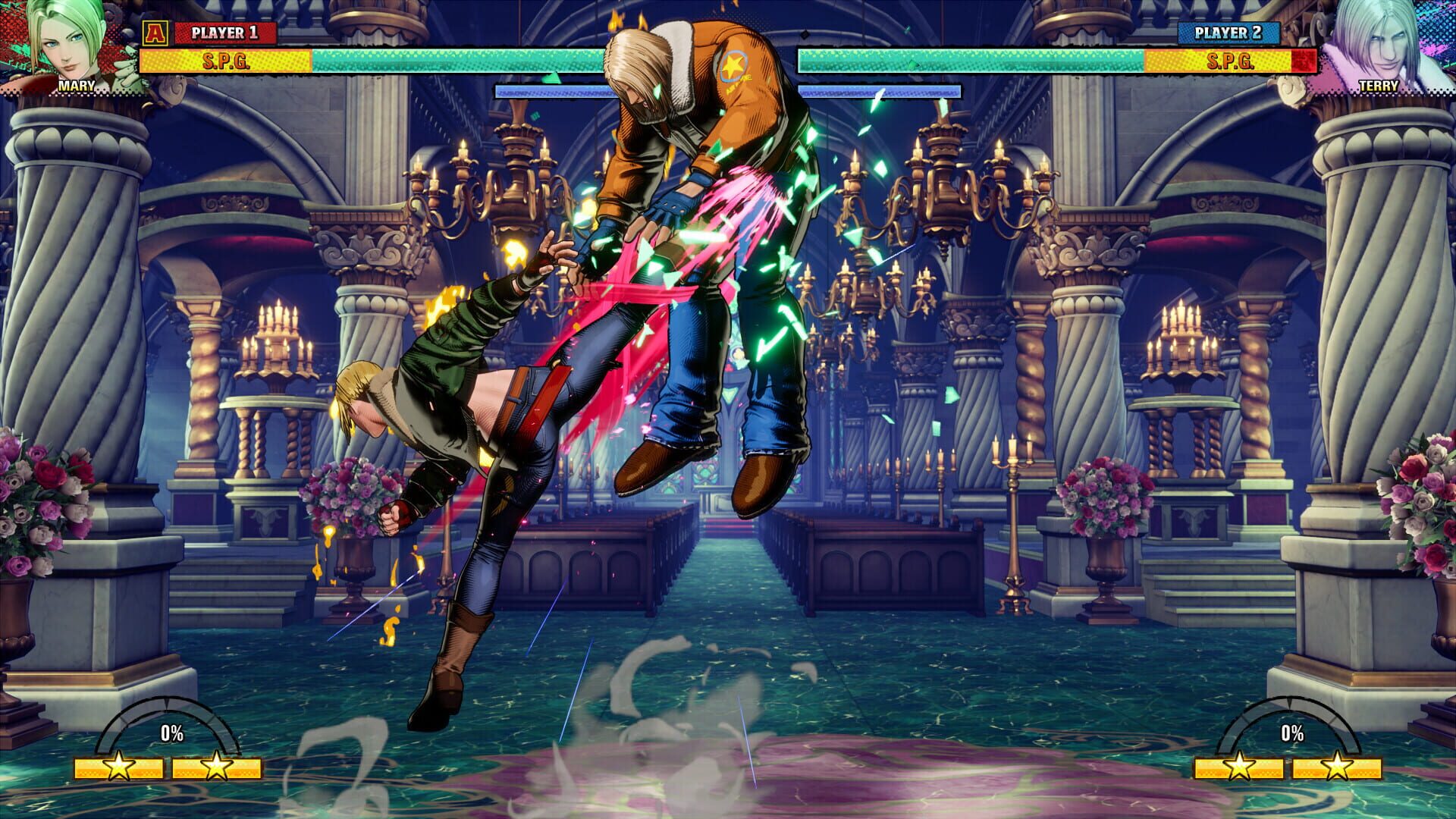Screenshot for Fatal Fury: City of the Wolves - Blue Mary