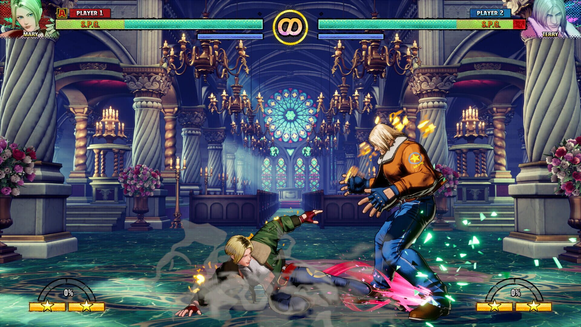 Screenshot for Fatal Fury: City of the Wolves - Blue Mary